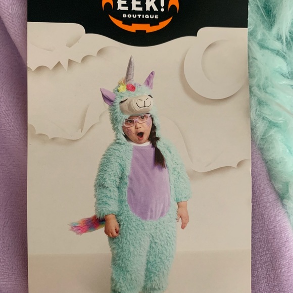 Hyde and Eek baby toddler girl llama halloween costume 18-24 months - Picture 1 of 4
